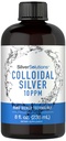 Carlyle Colloidal Silver ← 10 PPM Silencio 8 oz (236 mL) Silencio Nano Silver Technology Solutions Silencio Vegetarian, Non-GMO, &amp; Gluten Free Supplement