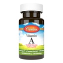 Carlson - Vitamina A, 15000 UIT Palmitate (4500 mcg RAE), Vision Health, Healthy Skin, 120 Softgels