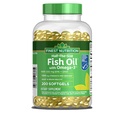 Aceite de pescado medio del tamaño 1200 mg, Softgels, 200 ea