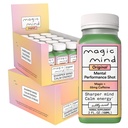 Zapatos de bebida de energía de mente mágica - No Jitters, alivio de estrés, Ashwagandha, hongos funcionales, té verde de Matcha, vitamina B12, vitamina C - 2 FL Oz (30 Pack)