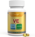 1a Ayuda NSF Vitamin-E Suplementos-Softgels Mujeres-Tocotrienols Mini-Capsules - 100 Softgels Mejorar la Circulación de la Sangre Vitamina E Capsules Soluble en Agua,E Suplementos de Vitamina Apoyo Antioxidante