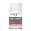 Grupo de investigación de alergia Zinc Picolinate Supplement - Supports Normal Health Immune Response, Highly Bioavailable, Well-Absorbed, Hypoallergenic, Vegetarian Capsules - 60 Count