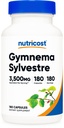 Nutricost Gymnema Sylvestre 3,500mg (20:1 Extracto) de 175mg, 180 Capsules - No GMO, Gluten Free y Vegetarian Friendly