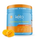 Keto Vitals Electrolytes Powder ← Keto-Friendly Electrolitos con Potasio, Magnesio, Sodio, Calcio Silencioso Keto Electrolytes Suplemento Energía Bebida Mix Silencioso, Cero Calories, Cero Carbos