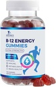 B-12 Vitamina Gummies 4500mcg - Extra Strength B12 Gummy Chewables for Energy Metabolism &amp; Immune Support - Suplemento dietético para Mujeres, Hombres, " Niños - No GMO, Vegan, Berry Flavor - 120 Conde