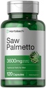 Horbäach Saw Palmetto Extract  120 Capsules ← Non-GMO y Gluten Free Formula ← Saw Palmetto Berries