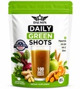 Zapatos Verdes diarios – Powder de Superalimentos con Wheatgrass, Matcha, Beetroot, Ashwagandha, Turmérico " Prebióticos – Apoyo energético a la inmunidad – Suplemento de Verdes Veganos – 100 Zapatos