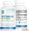 DAO Suplementos Histamine Blocker – Advanced DAO Enzyme Formula and Vitamin C for Histamine Digest " Intolerance Support – Diamine Oxidase DAO Suplemento, 30 cápsulas