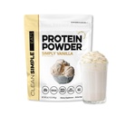 Comidas simples limpias Whey Protein Powder, Sencillamente Vainilla Flavor Naturalmente Endulzado, 100% Grass Fed Protein Powder con Enzimas Digestivas &amp; Sin Ingredientes Artificiales, Gluten Gratis, 30 Sirviendo