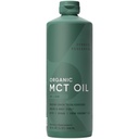 Sports Research Organic MCT Petróleo - Keto &amp; Vegan MCTs C8, C10 de Coconuts - Cerebro de ácidos grasos " Fuel corporal, sin gluten " Gluten libre - Aceite sin sabor, perfecto en café, té " Proteína Shakes - 32 oz