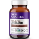Nuevo capítulo Zinc Suplemento, Complejo de Zinc fermentado, UN diario para soporte inmune + salud de la piel, fórmula de equilibrio mineral rico en cobre, fácil de absorber " Digest, 30 cuenta (1 mes de suministro)