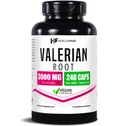 Saludfare Valerian Root Capsules TEN 3000mg High Potency Extract TEN 240 Píldoras Vegan TENIDO Suplemento Herbal para la Relajación &amp; Apoyo al sueño Silencioso No Gluten-Free, Made in USA