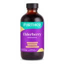 Más Syrup de arándano de alimentos para soporte inmunitario, suplemento de arándano Sambucus, soporte diario del sistema herbal para niños y adultos, sin gluten (8 Fl oz de jarabe de agua salada)
