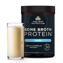 Antiguo Grasa de Nutrición Fed, libre de jaulas, bonificación Broth Protein Powder, 20g Protein, hidrolizado Collagen Peptides, Keto & Paleo Friendly, soporta la articulación, Gut Health, Vanilla, 20 servicios