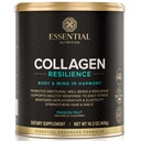 Resiliencia de colágeno esencial - Péptidos de colágeno hidrolizado Polvo con ácido hialurónico, silicona, ácidos aminoácidos " Extracto de la flor de la pasión - fruta de la pasión - 14.3 oz (30 servidos)