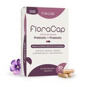 FloraCap Vaginal Probióticos para Mujeres - 30 Cápsulas Orales - Heale Doctor Formulado Probióticos para la Salud Femenina, pH, Urinary Tract &amp; Healthy Vaginal Flora - Reducir el olor, picazón, > Descomfort