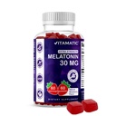 Vitamatic Sugar Free Melatonin 30mg per Gummy - 60 Servings - 60 Gummies Vegetarian - Suplemento No-Habit (60 Conde (Pack of 1))
