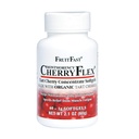 FruitFast CherryFlex 100% Red Tart Organic Cherry Concentrate Suplemento - Chewable Softgel - 60 Cuenta - No GMO y Gluten Libre - promueve la función conjunta saludable*