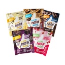 FlavCity All in One Protein Shake Powder Packets - On the Go Meal Alternative + 25g Protein & 10g Collagen, Made with Organic Reishi & Cordyceps Mushrooms - No Añadido Azúcares, Vaiety 10 Pack