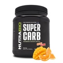 NutraBio Super Carb, Carbohydrate Powder con electrolitos de dextrina de racimo, avanzado suplemento de carbohidratos para combustible de entrenamiento, rendimiento y recuperación de músculo, dextrina ciclica, mango de naranja, 30 Sv