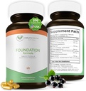 Fundación Fórmula ¦ Tick Immune Support Suplemento Silencio con Japonés Knotweed Root, Cat's Claw, Milk Thistle ← Resveratrol Suplemento Silencio No GMO, All-Natural & Vegetarian, 270 Capsules