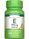 La verdad de la naturaleza Vitamina E 400 U Softgels Silencioso 268mg Silencioso 100 Cuenta ← No GMO &amp; Gluten Suplemento gratuito
