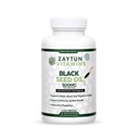 Halal Black Seed Oil, Supports Heart, Brain and Immune Health, Natural Anti-Oxidant, Non-GMO, Cold-Presed, 90 Veggie Capsules, Made in USA - Halal Vitamins