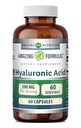 Amazing Formulas Hyaluronic Acid 200 Mg Por Serving Capsules Suplemento Silencio Non-GMO Silencio Gluten Free ← Made in USA (60 Count)