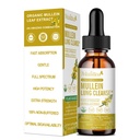 Mulittea Mullein Drops for Lungs " Lymphatic Drainage-5-in-1 Herbal Extract Liquid with Marshmallow Root, Elderberry, Licorice Root-Lung Cleanse " Respiratory Support-Non-GMO, Vegetarian-2 Fl Oz