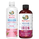 MaryRuth's Women's Multivitamin + Hair Growth Liposomal (Peach) & Iron Liquid (Berry) ← Clean Label Project Verified® tención Suplementos para la belleza, la inmunidad, " Global Health TEN Vegan, Non-GMO, Gluten-Free