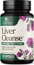 Liver Cleanse Detox " Repair Formula - 20-in-1 Advanced Liver Support Supplement with Silymarin Milk Thistle, Dandelion Root, Artichoke Extract, Turmeric, Choline, " Beetroot - 120 Veggie Capsules