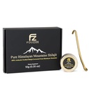FOUZEE Pure Himalayan Mountains Shilajit - 77% + Fulvic Acid Authentic Hard Consistency, Natural Source of Fulvic Acid, Over 85 Trace Minerals, Incluye Spoon de acero inoxidable (10 Grams)