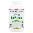California Gold Nutrition Certified Organic Spirulina, USP Verified, USDA Organic, Non-GMO, 500 mg, 720 tabletas vegetarianas