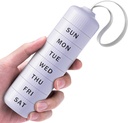 Organizador de píldoras de 7 días, caja de carga de viaje con diseño de apertura sin esfuerzo, Zoksi Organizador de medicina semanal BPA con gran contenedor, caja impermeable para vitamina, aceite de pescado, suplemento