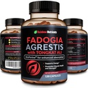 115,000mg Fadogia Agrestis con Tongkat Ali + BioPerine® [Max Absorption] - Soporta resistencia, fuerza, enfoque, salud muscular " recuperación, conducción " - No GMO " Hecho en Estados Unidos - 120 V cápsulas