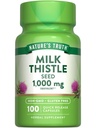 La verdad de la naturaleza Milk Thistle Seed Extract ← Herbal Supplement TEN 100 Capsules ← No Gluten Free