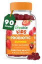 Niños Probióticos Gummies Silencio 2 Billion CFU ← Gran Tasting Kids Gummies Probióticos Silencio para Gut Salud, Apoyo Digestivo, y Apoyo Inmunitario ← 90 Gummies Probióticas para Niños y Toddlers