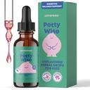 JoySpring Potty Wise Drops – Natural Constipation Relief for Kids &amp; Toddlers – Elderberry, Licorice Root Extract, Fennel Seed & Senna – Sugar-Free Vegan Liquid Blend Supplement (1 fl oz) 30 Servings