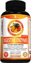 Potent Garden Digestive Enzymes -18 Plant Based Enzymes with amylase lipase bromelain Protease lactase &amp; Other Enzymes - One Pre Meal Pill Supports Healthy Digestion & Nutrient Absorption 60 Caps