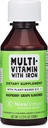 NovaFerrum Delish ← Vegan Multivitamin with Iron for Infants, Toddlers &amp; Kids Silencio Immune Support ← Orgánica de base vegetal D-3 Silencio Gluten Gratis ← Vegan Verified ← Sugar Free ← 1.69 Fl Oz (50 mL)