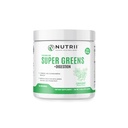 Ecológico Green Immunity Superfood Powder - Soothes Digestion, Boosts Healthy Vitality and Energy. Fórmula de acción rápida con Probióticos, Enzymes, Turmérico y Ashwagandha (30 Servimientos Lemon-Mint)