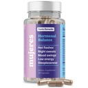 Santo Remedio Equilibrio hormonal, Suplemento dietético, Alivio para los síntomas de la menopausia, Ayuda a reducir los flashes calientes, sudaderas nocturnas y mudas, Ingredientes clínicos, libre de hormonas, 30 Actuaciones