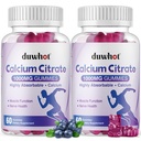 Calcium Citrate Gummies, Chewable Calcium Citrate 1000mg para Bone, Muscle &amp; Immune Support, Ultimate Absorption Calcium Suplementos para Hombres, Blueberry,120 Chews