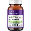 New Chapter Perfect Prenatal Vitamins - 96ct, Organic Prenatal Vitamins, Non-GMO Ingredients for Healthy Baby &amp; Mom - Folate (Methylfolate), Iron, Vitamina D3, Fermented with Whole Foods and Probiotics
