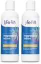 Loción de magnesio de Life-flo, aroma de vainilla - Alivio y Relajación con cloruro de magnesio del fondo marino de Zechstein - Dermatólogo testado, garantía hipoalergénica de 60 días, no testado en animales, 8oz
