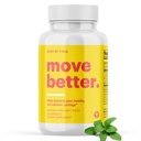 Move Better - Suplementos Conjuntos Naturales para Mujeres y Hombres TENIDOS Apoyo Movilidad, Reparación de Cartilaje y Salud Conjunta TEN Fast Acting MSM Chondroitin " Glucosamine Joint and Knee Supplements TEN 90 Capsules