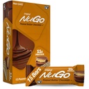 NuGo Protein Bar, Peanut Butter, 11g Protein, Gluten Free, 15 Conde