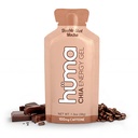 Huma Chia Energy Gel, Doubleshot Mocha, 12 Pack, 100mg Caffeine por Packet - Premier Sports Nutrition for Endurance Exercise