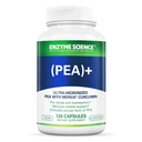 Enzyme Science Pea + Turmeric Curcumin Suplemento de Apoyo Fisiológico ayuda a apoyar Nervous, Immune, & Muscular Systems - 120 cápsulas