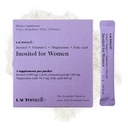 LACTOMEDI Inositol Suplemento para Mujeres Silencio Myo-Inositol 4000mg + D-Chiro-Inositol 100mg Silencio Balanced 40:1 Ratio ← Ciclo Menstrual &amp; Wellness Support ← 30 Day Supply